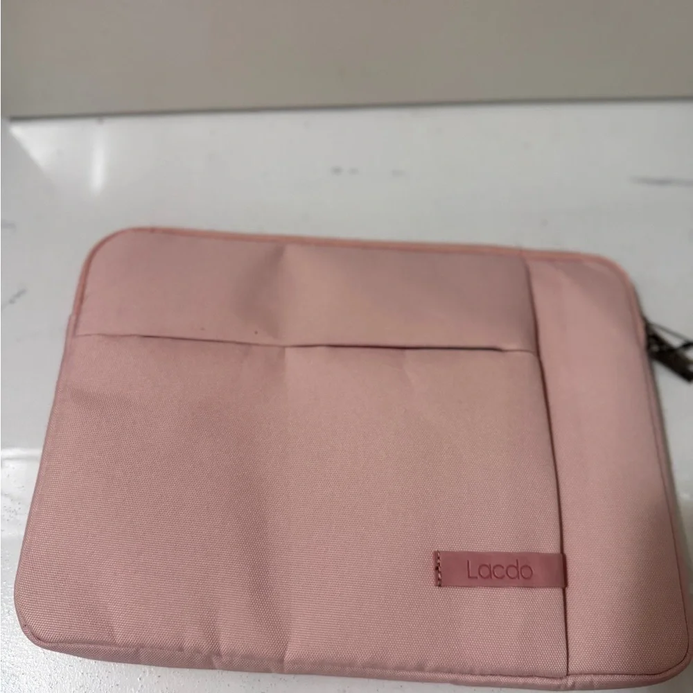 Lacdo Pink Laptop Sleeve - Slim Protective Case new with tag